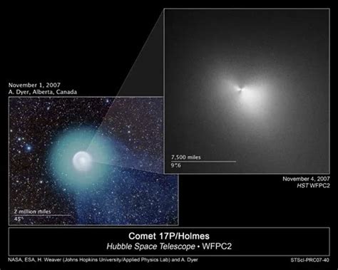 NASA – Hubble Zooms in on Heart of Mystery Comet